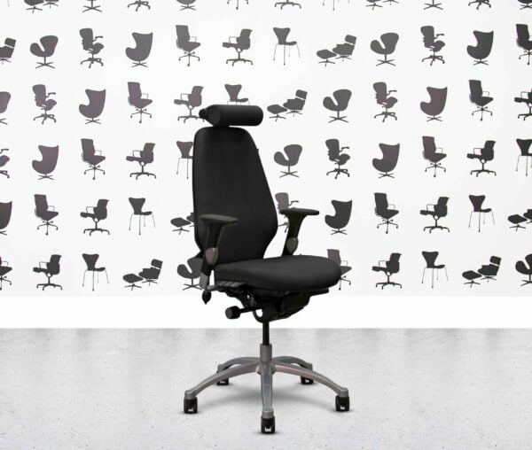 refurbished rh logic 400 chair with headrest