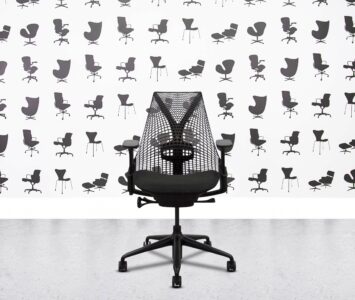 HOMEPAGE 3 refurbished herman miller sayl chair full black