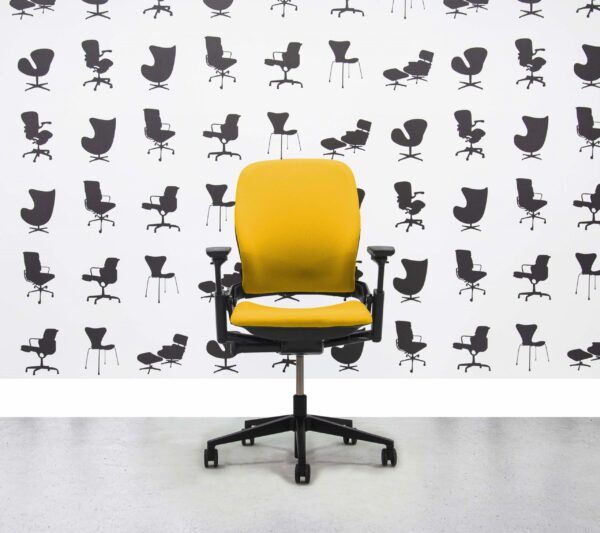 Refurbished Steelcase Leap V2 Chair - Solano YP110 - Corporate Spec