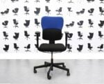 Refurbished Steelcase Lets B Chair - Black Seat with Black & Curacao Back - YP005 - Corporate Spec