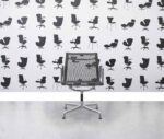 Refurbished Vitra Charles Eames EA108 Office Chair - Grey Mesh and Chrome Frame - Corporate Spec