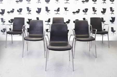 Refurbished Akaba Gorka XL by Jorge Pensi - Black - Set of 6 - Corporate Spec