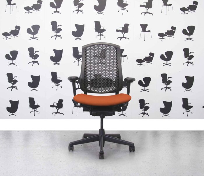 Refurbished Herman Miller Celle Chair - Lobster - YP076 - Corporate Spec