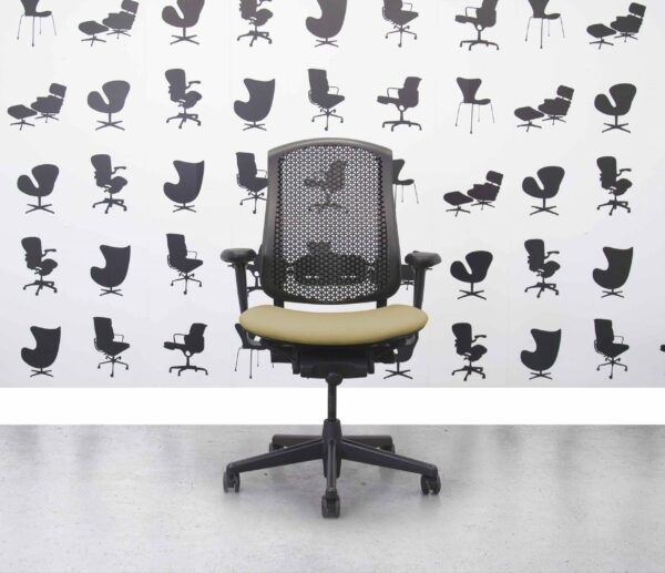 Refurbished Herman Miller Celle Chair - Sandstorm YP107 - Corporate Spec