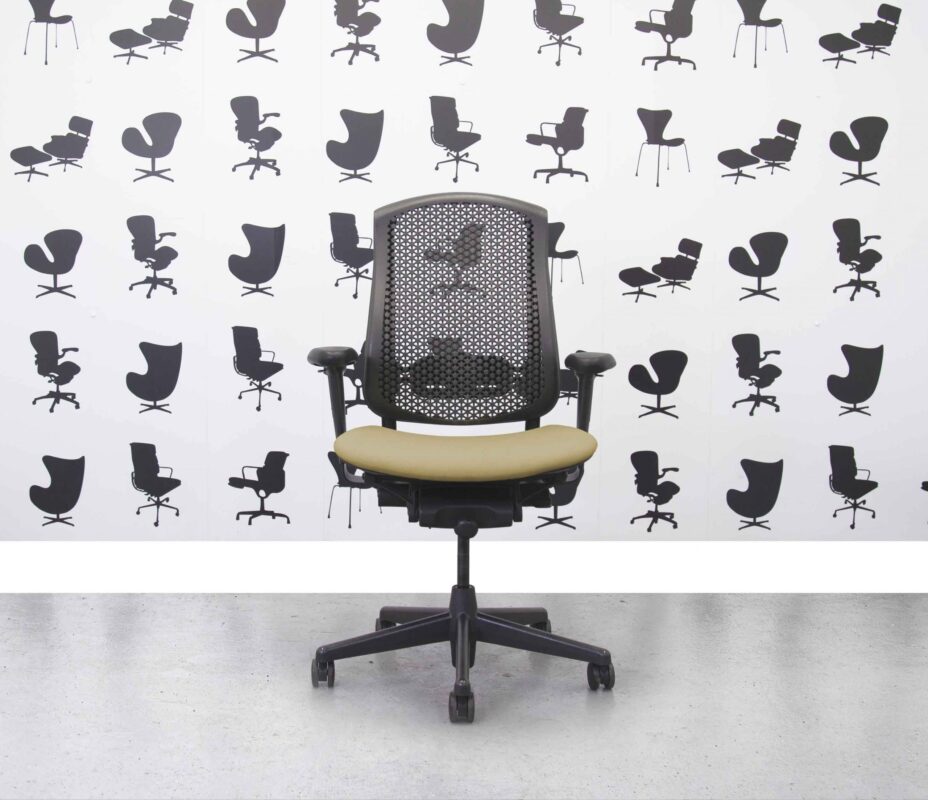 Refurbished Herman Miller Celle Chair - Sandstorm YP107 - Corporate Spec