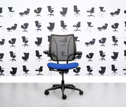 Refurbished Humanscale Liberty Task Chair - Scuba -YP082 - Corporate Spec
