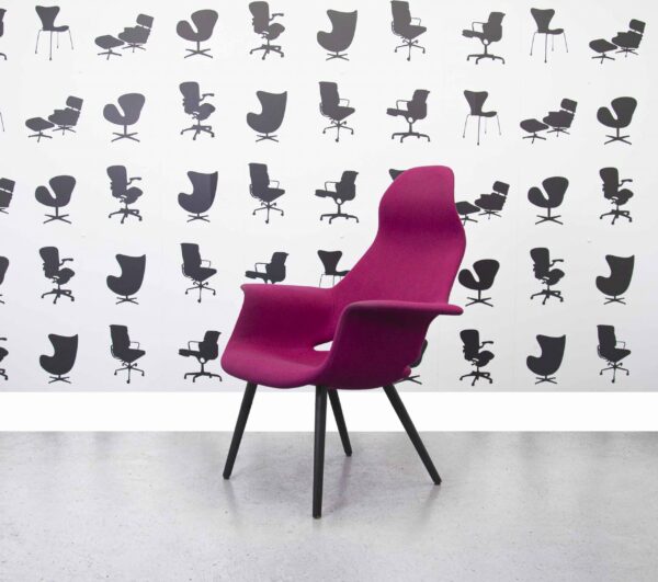 Gereviseerde Vitra Organic Chair Highback - Hibiscus - Corporate Spec 1