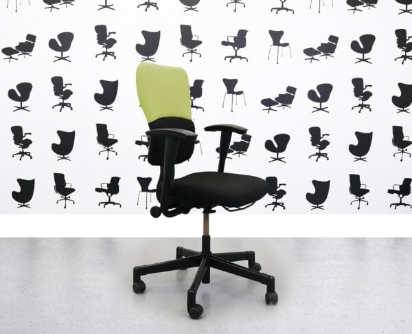 Refurbished Steelcase Lets B Chair -Black Seat - Apple Back YP108 - Corporate Spec 1