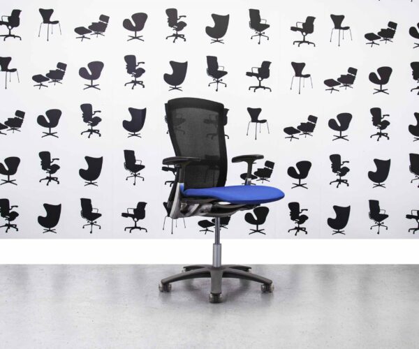 Refurbished Knoll Life Office Chair - Bluebell - Corporate Spec 3