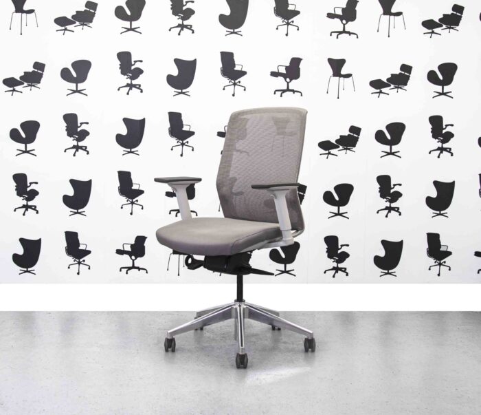 Refurbished Bestuhl J1 Task Chair - Grey - 3D - Corporate Spec 1
