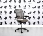 Gereviseerde Humanscale Liberty Task Chair - Chrome Grey Mesh - Blizzard Seat - Corporate Spec 1