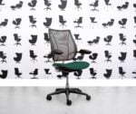 Gereviseerde Humanscale Liberty Task Chair - Chrome Grey Mesh - Taboo Seat - Corporate Spec 3