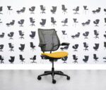 Gereviseerde Humanscale Liberty Task Chair - Solano Yellow YP110 - Corporate Spec 1