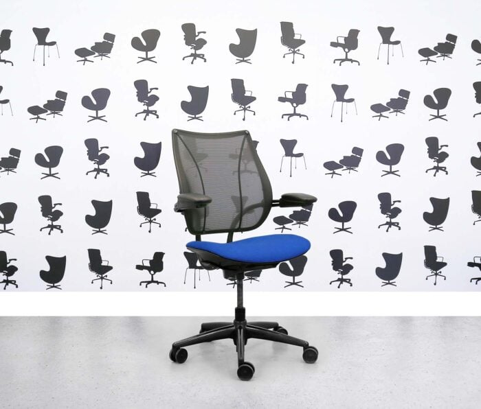 Refurbished Humanscale Liberty Task Chair - Scuba -YP082 - Corporate Spec 1