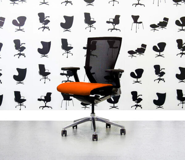 Refurbished Techo Sidiz T50 Task Chair in Lobster - Corporate Spec 1