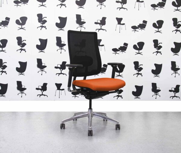 Refurbished Boss Design Moneypenny 4D - Black Mesh - Olympic Seat - Corporate Spec 1