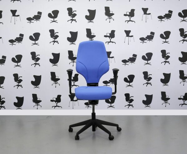 Refurbished Giroflex G64 7578 High Back Chair- Bluebell -YP097
