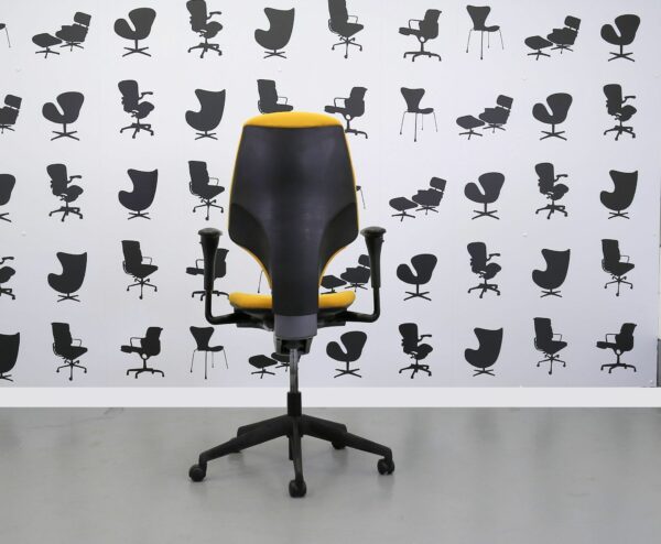 Refurbished Giroflex G64 7578 High Back Chair- Solano Yellow - YP11