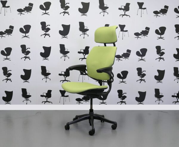 Refurbished Humanscale Freedom High Back Task Chair -Apple - YP108