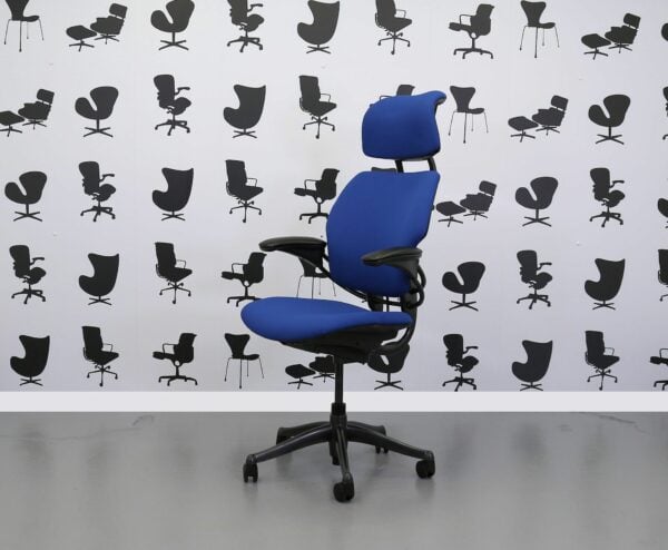Refurbished Humanscale Freedom High Back Task Chair - Curacao- YP005