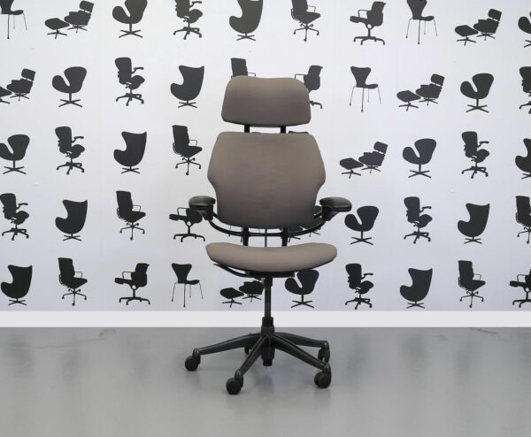 Refurbished Humanscale Freedom High Back Task Chair - Blizzard YP081