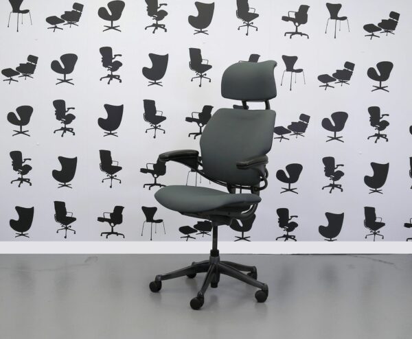 Refurbished Humanscale Freedom High Back Task Chair - Paseo - YP019