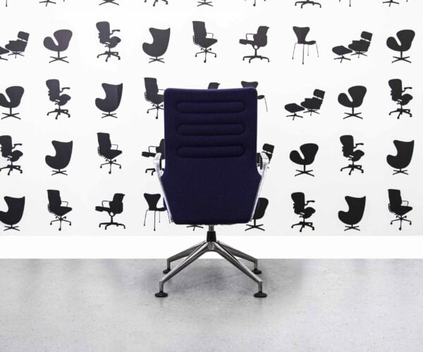 Refurbished Vitra AC4 Conference Chair - Tarot Purple - Corporate Spec 2