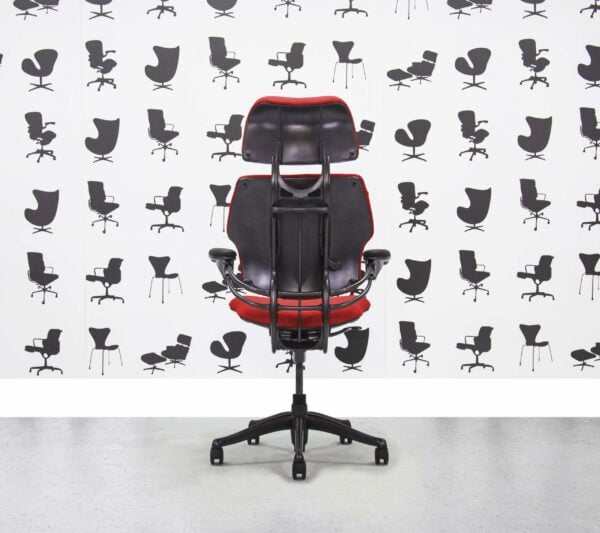 Refurbished Humanscale Freedom High Back with Headrest - Belize Fabric - Corporate Spec 2