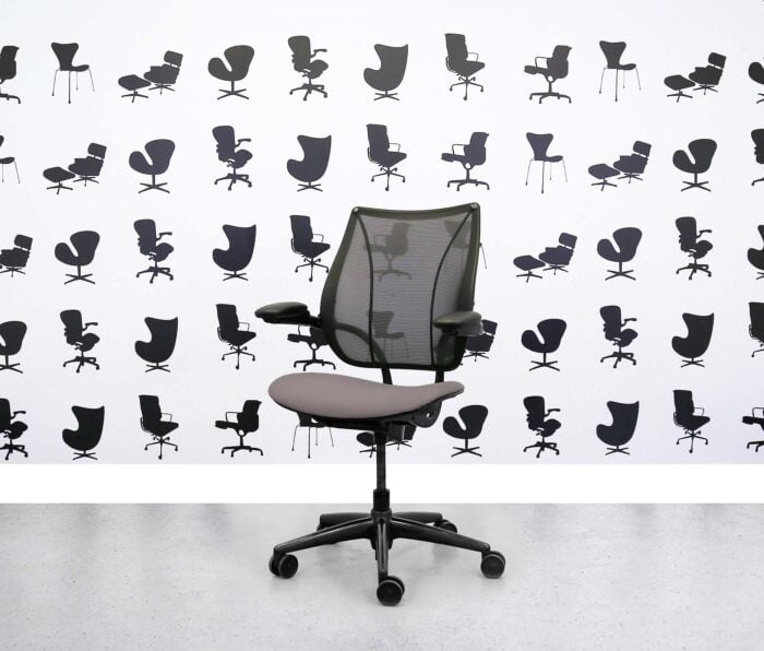 Refurbished Humanscale Liberty Task Chair - Blizzard - Corporate Spec 1