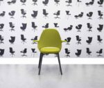 Gereviseerde Vitra Organic Chair lage rug - Geel Pastel Groen - Corporate Spec 2