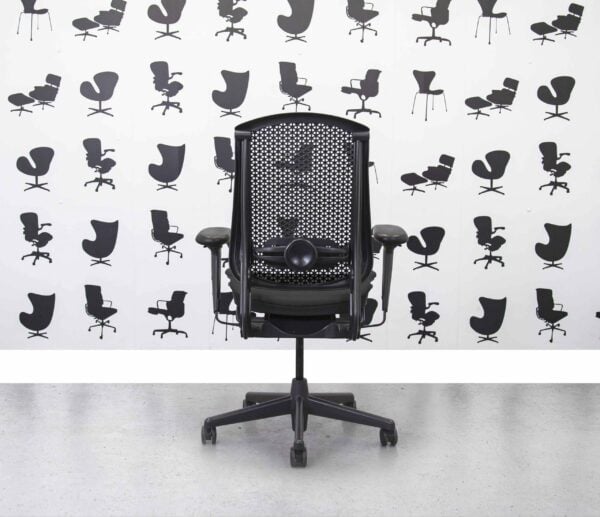 Refurbished Herman Miller Celle Chair - Black - Corporate Spec 2