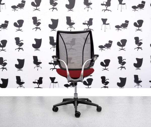 Refurbished Humanscale Liberty Task Chair - Chrome Grey Mesh - Guyana Seat - Corporate Spec 3