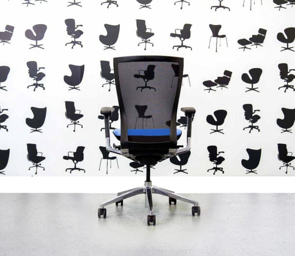 Refurbished Techo Sidiz T50 Task Chair in Bluebell - Corporate Spec 2