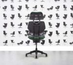 Refurbished Humanscale Freedom High Back with Headrest - Graphite Frame - Taboo Fabric - Corporate Spec 2