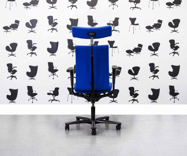 Refurbished HAG H04 CREDO 4200 Office Chair - Blue - With Headrest - Corporate Spec 2