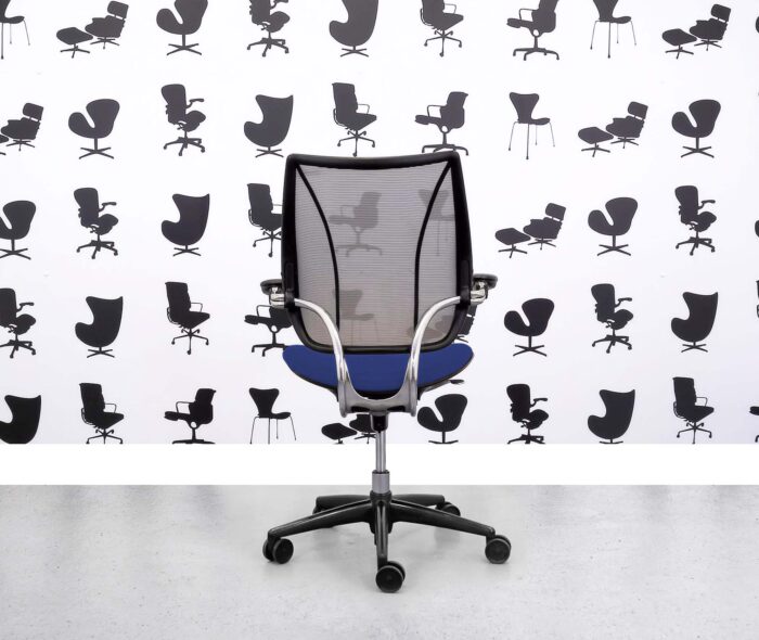 Refurbished Humanscale Liberty Task Chair - Chrome Grey Mesh - Costa Seat - Corporate Spec 2