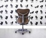 Refurbished Herman Miller Mirra Chair Full Spec - Butterfly Mesh Back - Capuccino - Corporate Spec 2