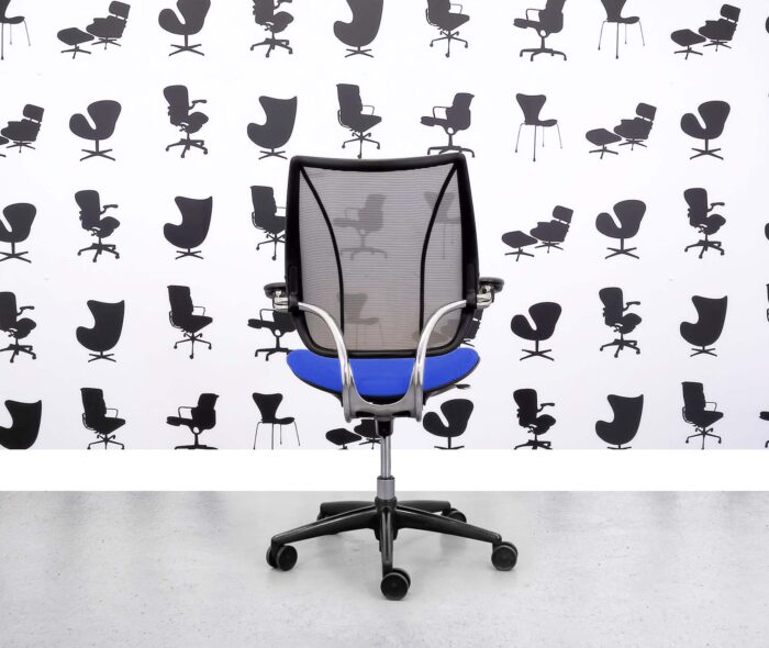 Refurbished Humanscale Liberty Task Chair - Chrome Grey Mesh - Scuba Seat - Corporate Spec 2