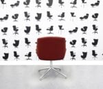 Refurbished Boss Design - Kruze Swivel Chair - RED LEATHER - Corporate Spec 2