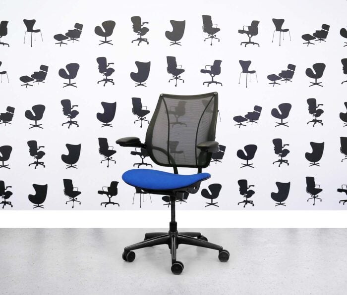 Refurbished Humanscale Liberty Task Chair - Scuba -YP082 - Corporate Spec 2