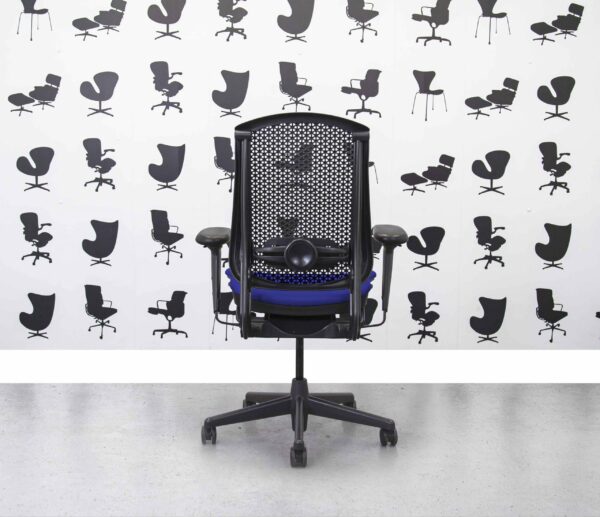 Refurbished Herman Miller Celle Chair - Ocean Blue- YP100 - Corporate Spec 2