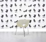 Refurbished Vitra Tom Vac Stacking Chair - Blonde - Corporate Spec 2