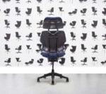 Refurbished Humanscale Freedom High Back with Headrest - Graphite Frame - Costa Fabric - Corporate Spec 2
