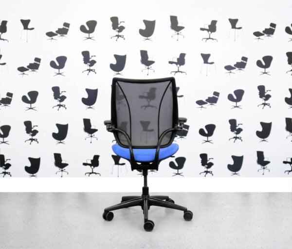 Refurbished Humanscale Liberty Task Chair - Bluebell - Corporate Spec 3