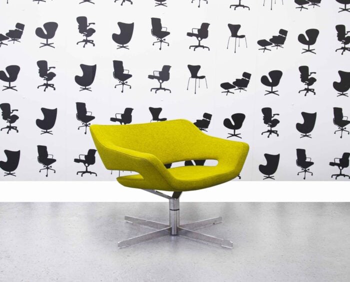 Refurbished Hitch Mylius HM85a Swivel Chair - Yellow - Corporate Spec 3