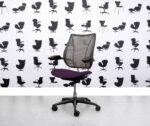 Gereviseerde Humanscale Liberty Task Chair - Chrome Grey Mesh - Tarot Seat - Corporate Spec 3