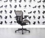 Refurbished Herman Miller Aeron Remastered - Size B - Graphite Grey - Full Spec - Fixed Posture Fit - Corporate Spec 3