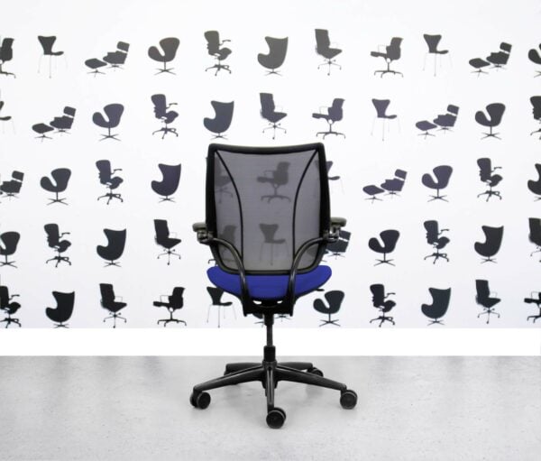 Refurbished Humanscale Liberty Task Chair - Ocean Blue - YP100 - Corporate Spec 1