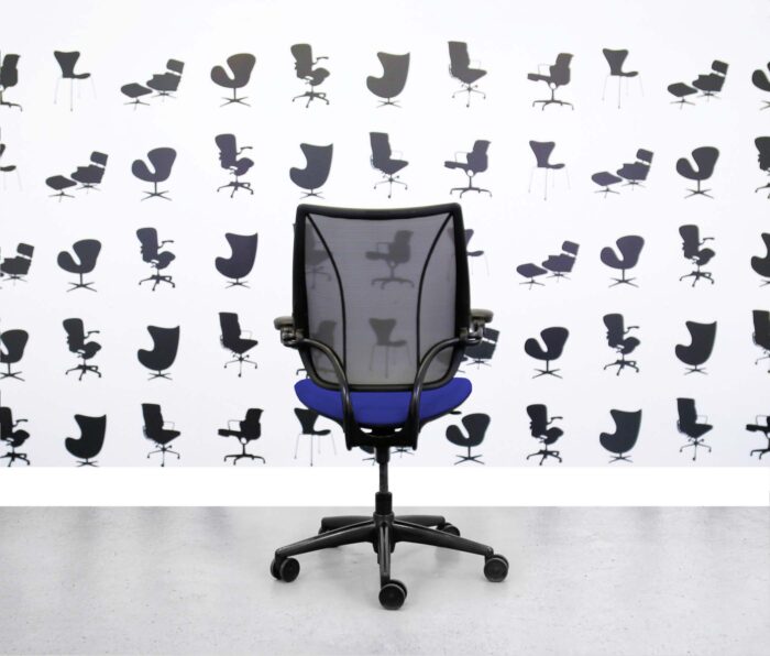 Refurbished Humanscale Liberty Task Chair - Ocean Blue - YP100 - Corporate Spec 1