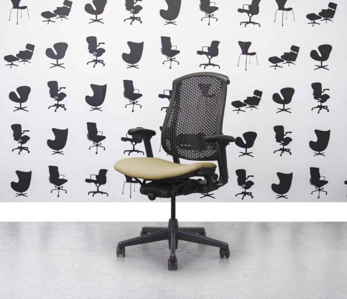 Refurbished Herman Miller Celle Chair - Sandstorm YP107 - Corporate Spec 3
